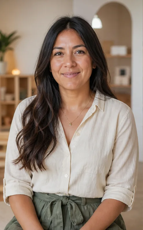 Retrato ficticio de Camila Ortega